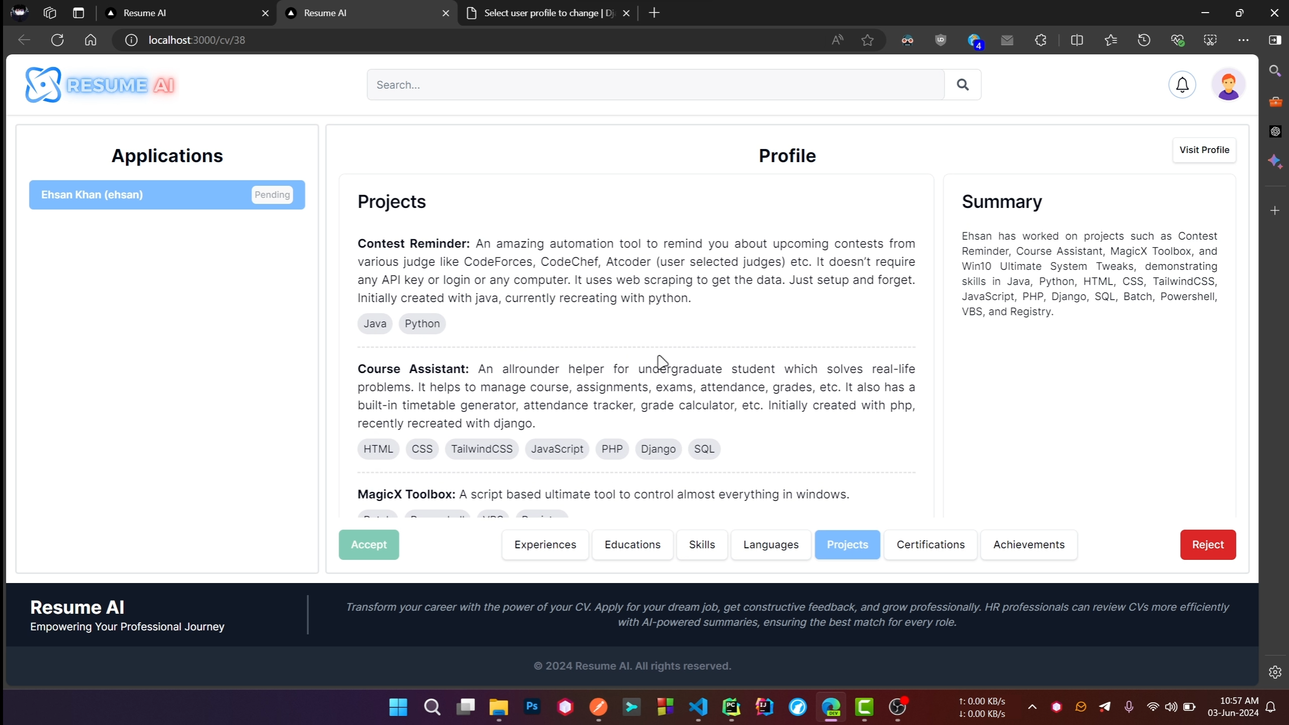Resume AI - image 5